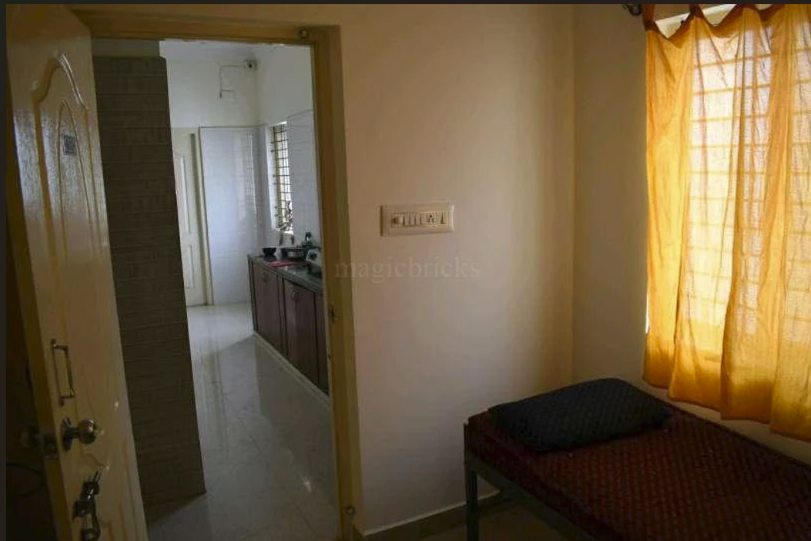 Room view towards kitchen area